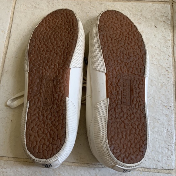 Ralph Lauren off white sneaker - Picture 3 of 6